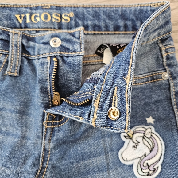 Vigoss girls Jagger ankle skinny Jean Size 5 - Picture 5 of 8